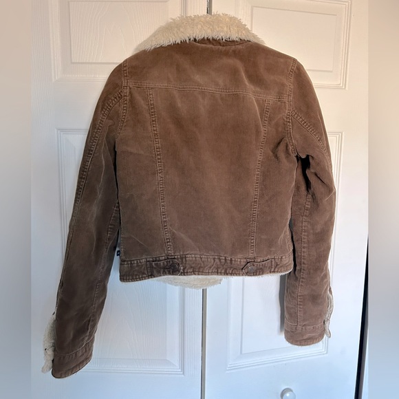 Like New - Abercrombie and Fitch Sherpa Coat - Picture 2 of 4